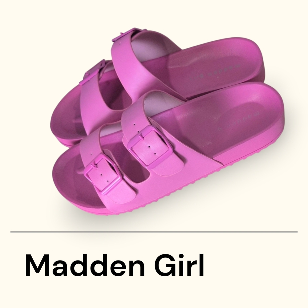 Madden Girl Pink Sandals